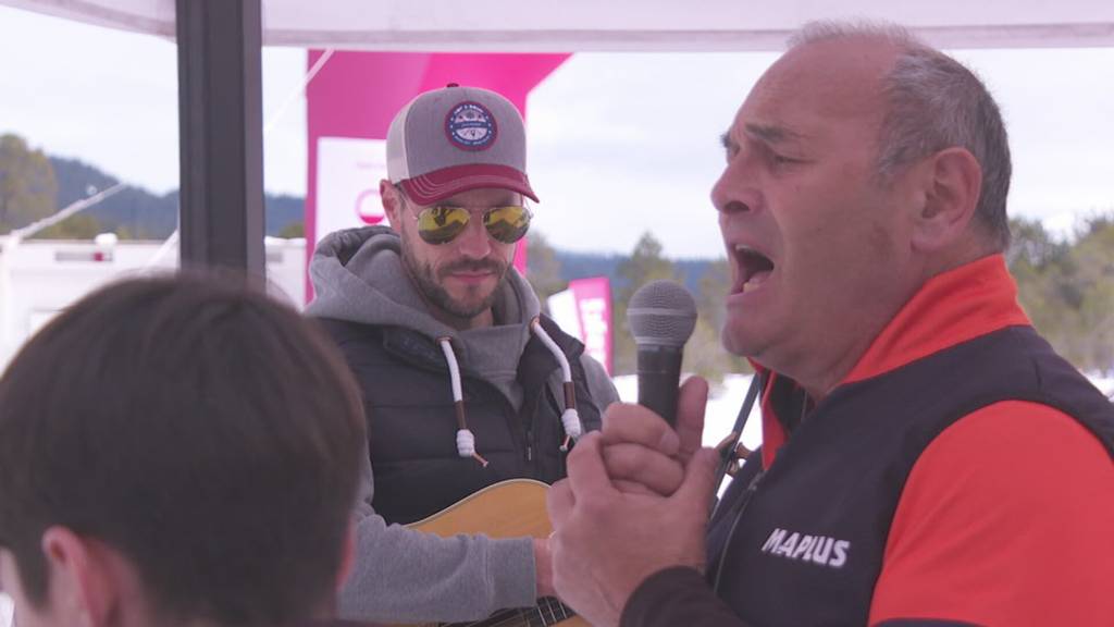 Nadine Fähndrich wird am Langis-Sprint verabschiedet