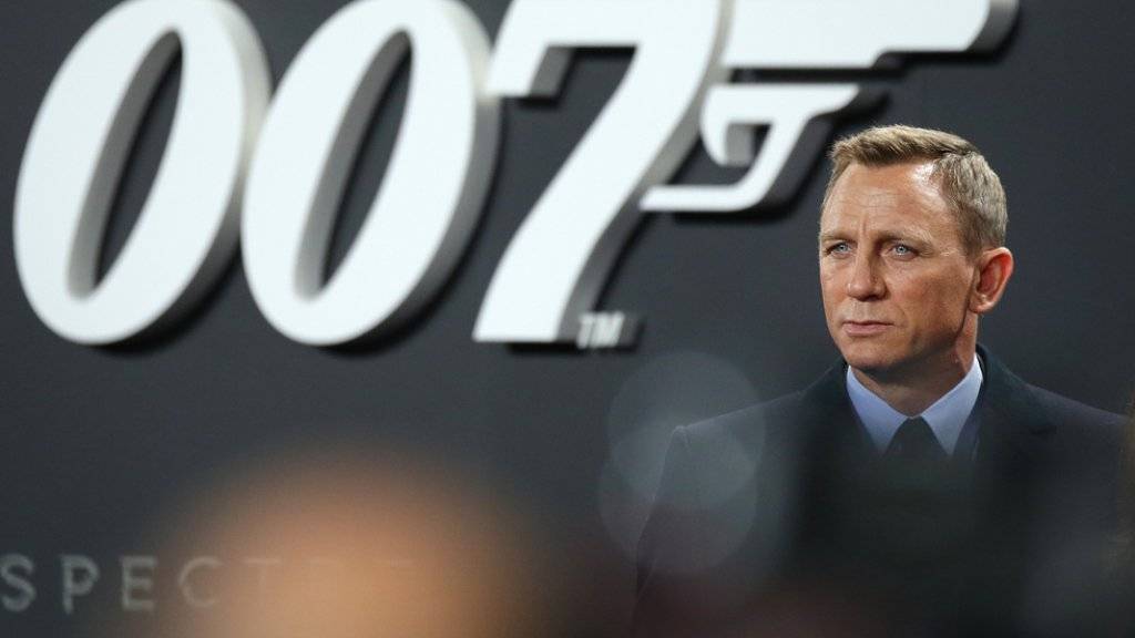 Daniel Craig wird auch im 25. James-Bond-Film die Hauptrolle übernehmen. (Archivbild)