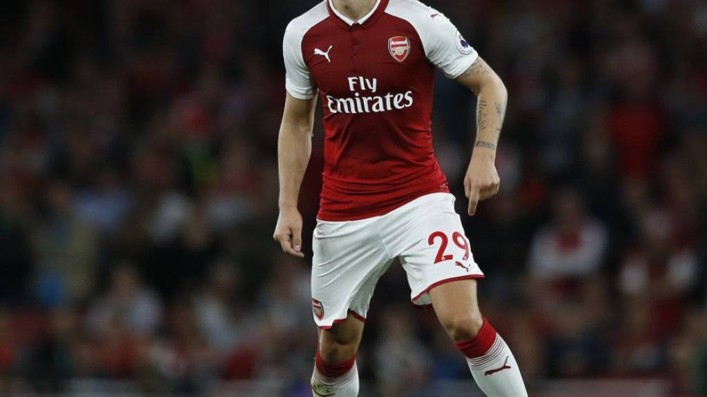 Granit Xhaka hat bei Arsenal seinen Vertrag vorzeitig bis 2024 verlängert