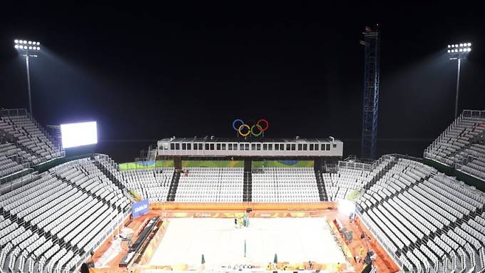 Eine Traumkulisse für die Beachvolleyballer