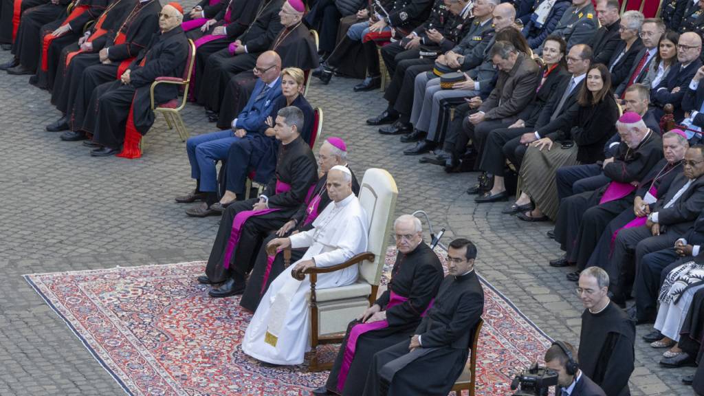 Grosse Ehre: Seit 1968 hat kein Papst mehr der Vereidigung der Schweizergarde beigewohnt.