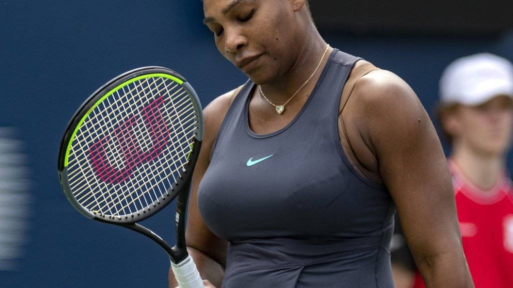 Serena Williams kämpft aktuell mit Rückenproblemen