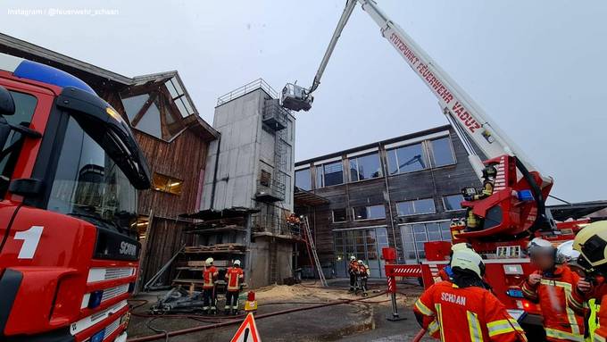 Zwei Schwerverletzte nach Staubexplosion in Schaan