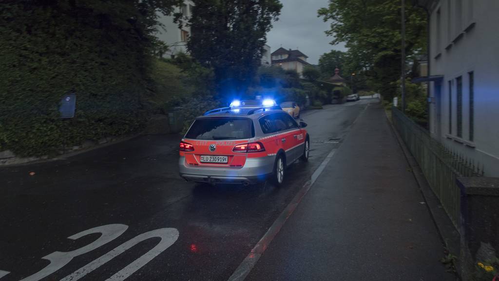 Stadt Luzern: Festnahme nach Gerangel