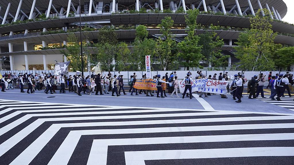 In Tokio dauert der Notstand wegen der Corona-Pandemie nunmehr bis am 20. Juni