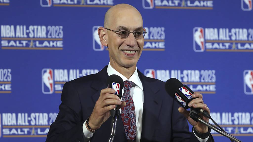 Commissioner Adam Silver plant die Wiederaufnahme des NBA-Spielbetriebes für den 31. Juli
