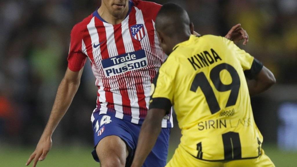 Rodrigo weckte mit seinen Auftritten bei Atlético Madrid  das Interesse der finanzstärksten Klubs Europas