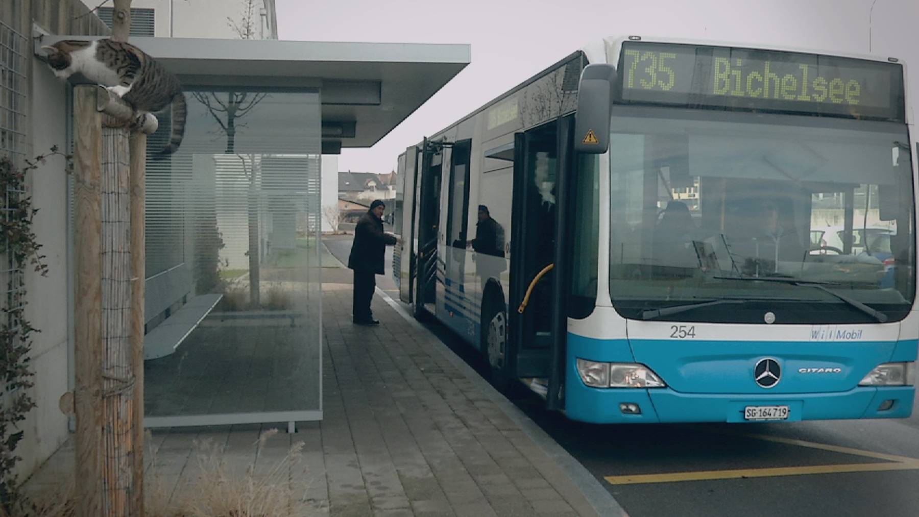 Der Bus soll nur noch bis Ende 2018 in Wallenwil halten