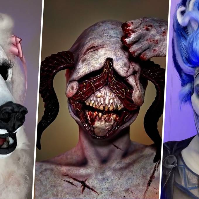 Schön schaurig: Mit diesen Halloween-Makeups wirst du zum Partyschreck