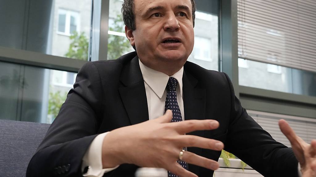 Kosovos Regierungschef Albin Kurti sprach von einem «terroristischem Angriff» auf die Infrastruktur. (Archivbild)
