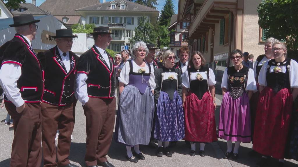 Gute Stimmung am Kantonalen Jodlerfest