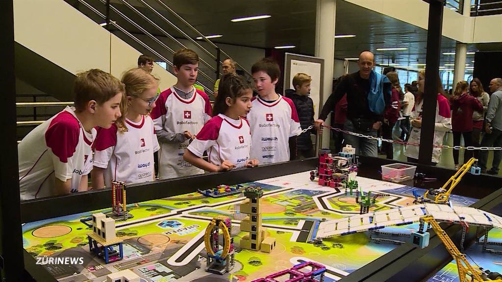 LEGO-League: Roboter Schweizermeisterschaft in Windisch