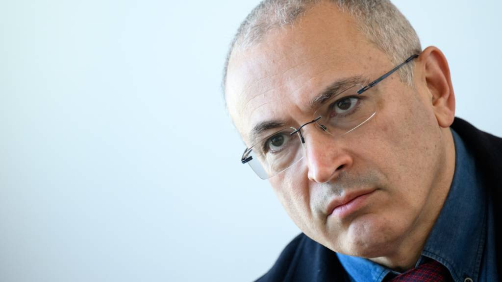ARCHIV - Der russische Regimekritiker und Ex-Yukos-Chef Michail Chodorkowski. Foto: Bernd von Jutrczenka/dpa/Archivbild