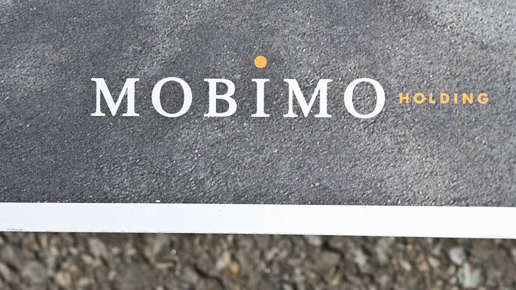 Das Logo der Mobimo Holding AG. (Archivaufnahme)