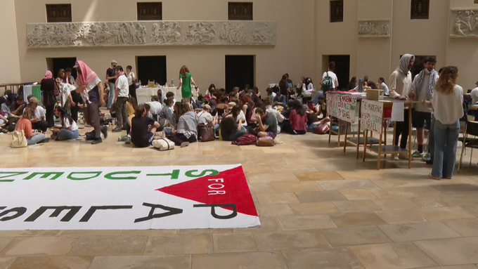 Nach 5 Stunden ist Palästina-Protest an der Uni Zürich beendet