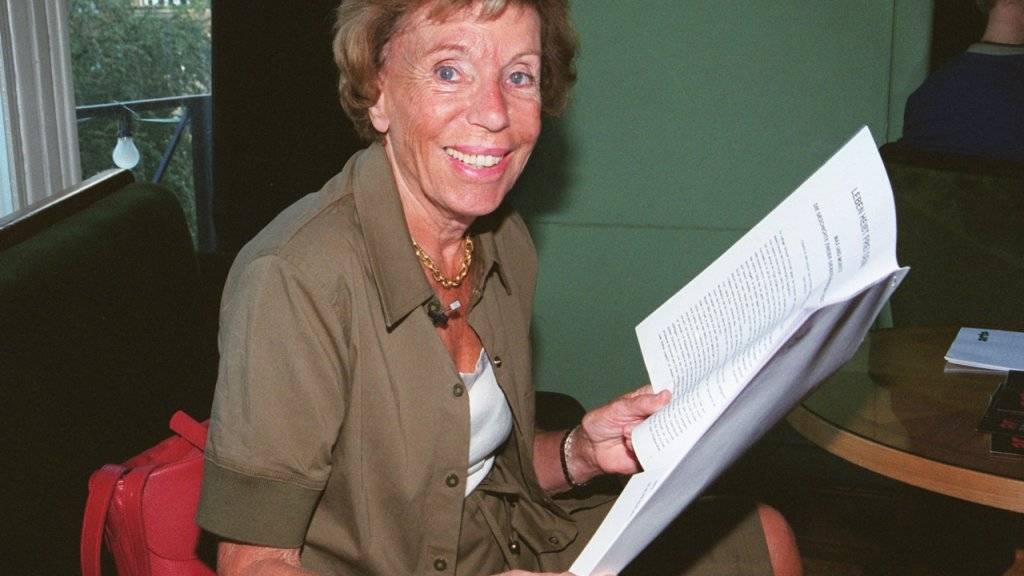 Wurde 96 Jahre alt: Die französische Autorin Benoîte Groult. (Archivbild)