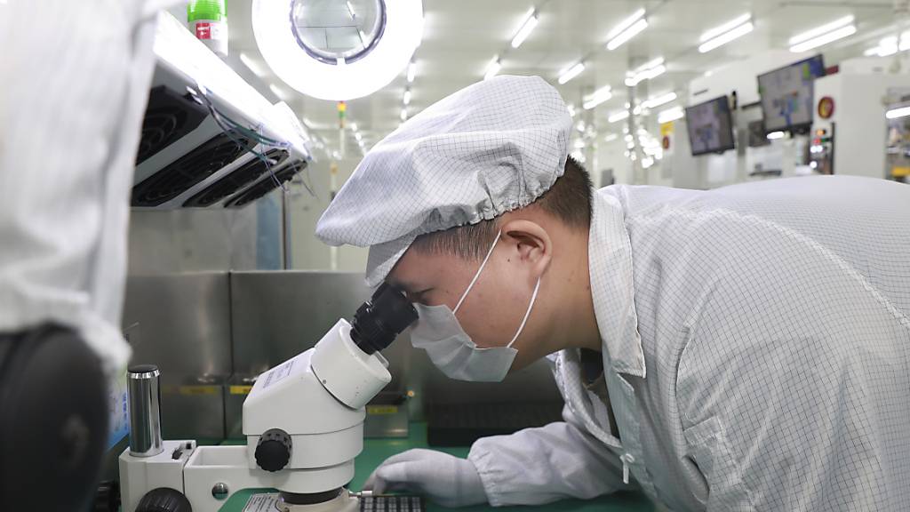Die Stimmung in Chinas Industriebetrieben hat sich entgegen den Erwartungen von Experten nochmals eingetrübt. (Archivbild)