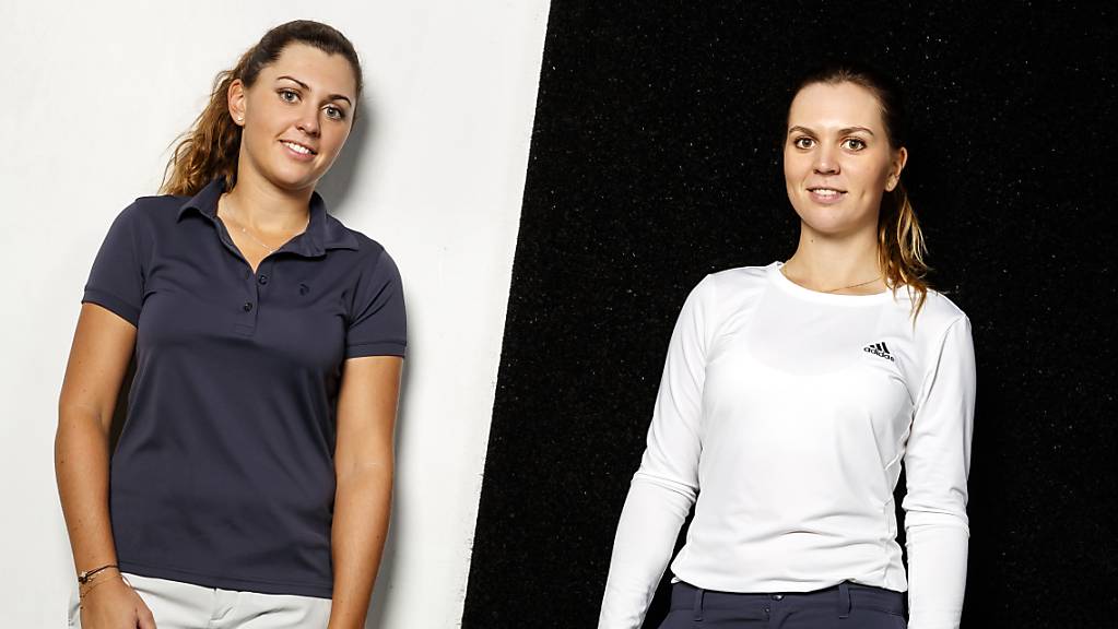 Trümpfe des Schweizer Golfsports: die Schwestern Kim (links) und Morgane Métraux