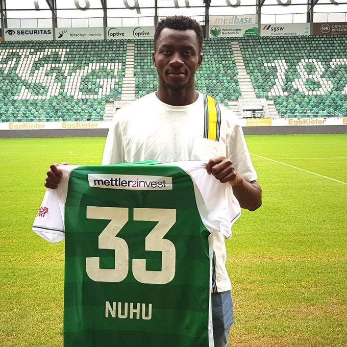 Neuer Spieler: Musah Nuhu zum FCSG