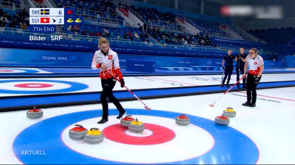 Die Curling-Frauen aus Aarau verspielen in Peking die Bronze-Medaille gegen Schweden