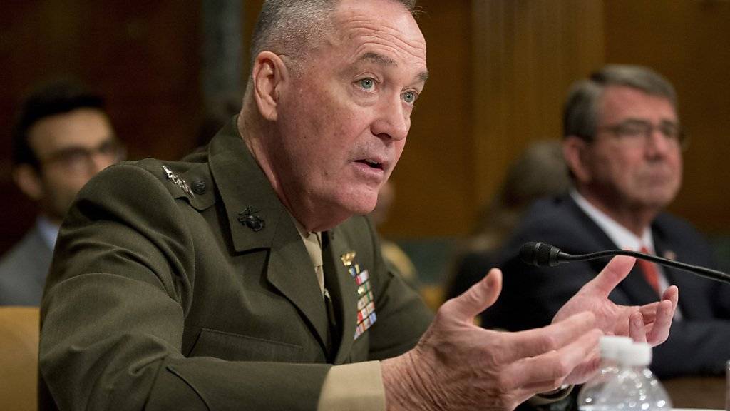 US-Generalstabsschef Joe Dunford schickt das Cyber-Kommando gegen den IS los.