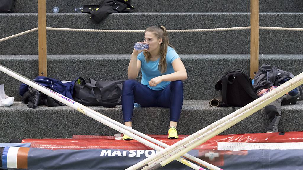 Pause für Angelica Moser: Die Hallen-Europameisterin im Stabhochsprung verletzt sich im Training am Oberschenkel