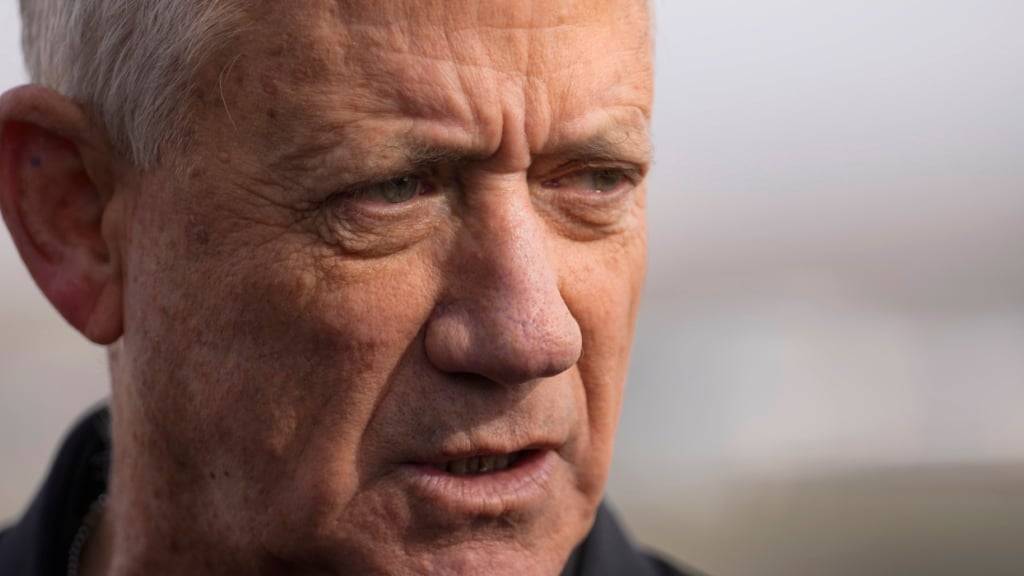 ARCHIV - Der israelische Politiker Benny Gantz. Foto: Matias Delacroix/AP/dpa