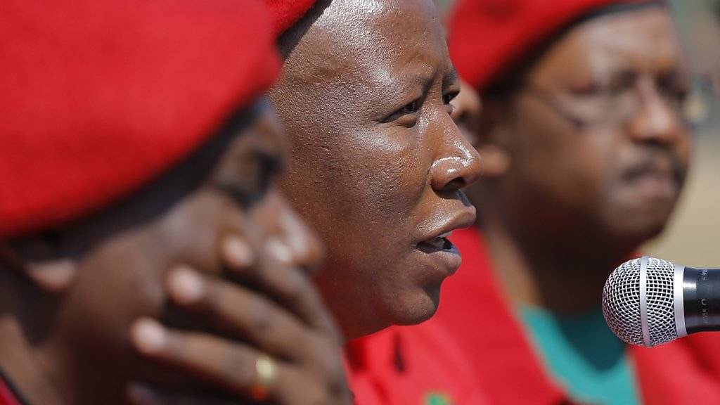 EFF-Chef Julius Malema  will keine Koalition eingehen