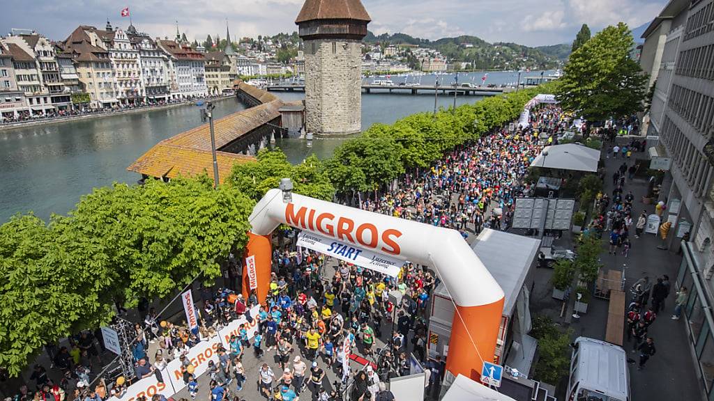 Der Luzerner Stadtlauf ist einer der grossen Sportanlässe im Kanton. (Archivaufnahme)