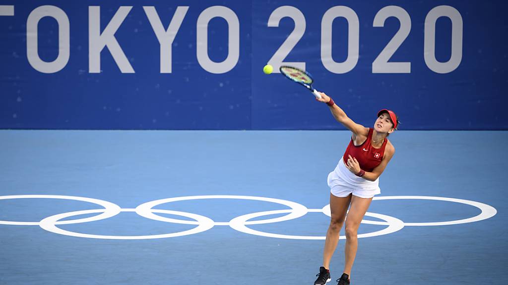 Gutes Olympia-Debüt: Belinda Bencic qualifiziert sich souverän für die 2. Runde.