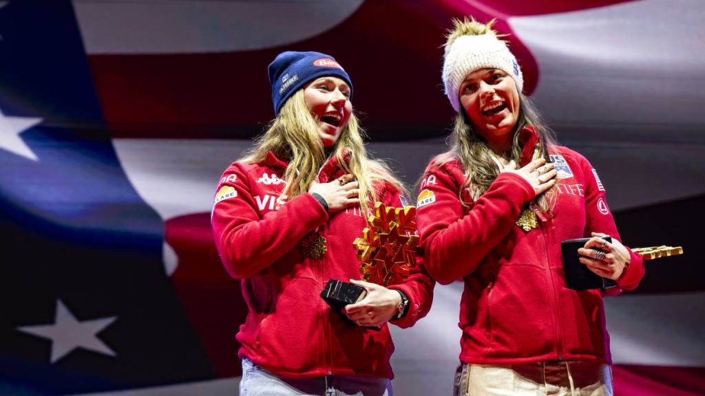 Das neue amerikanische Traumduo Shiffrin/Johnson