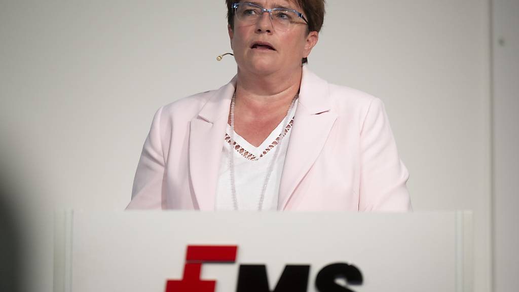 Ems-Chemie-Chefin Magdalena Martullo-Blocher will mit besseren Prozessen auf die schwierig Marktlage reagieren. Es würden Prozesse überprüft, um das Unternehmen generell 30 Prozent schneller zu machen. (Archivbild)
