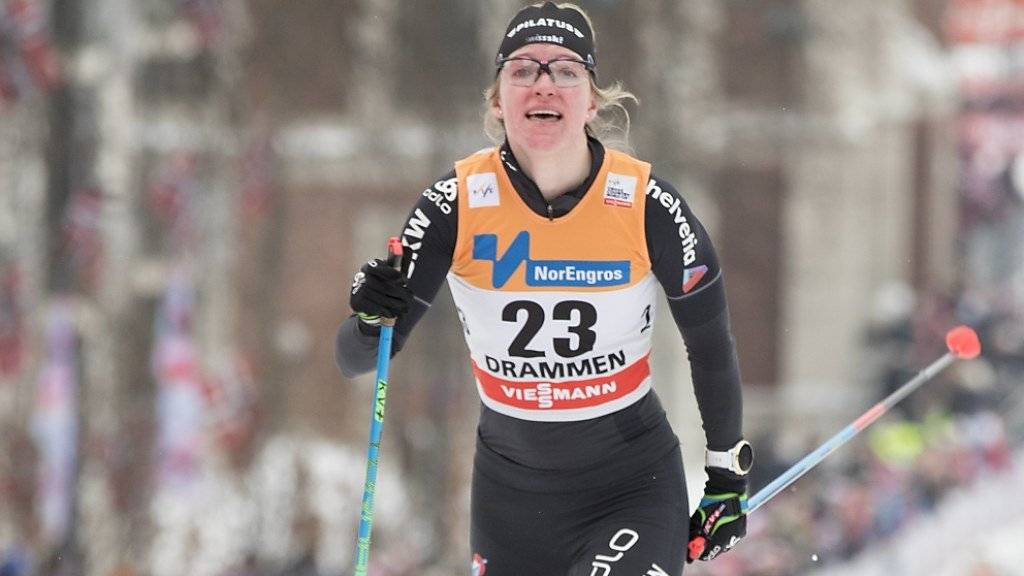 Beste Schweizerin im vorletzten Weltcup-Rennen der Saison: Nadine Fähndrich.