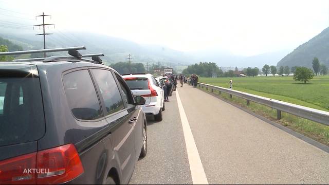 Gotthard bricht Rekordstau mit 28 Kilometern