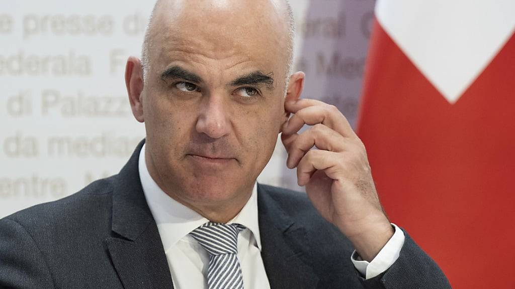 Kritik am Parlament: Gesundheitsminister Alain Berset bei der Präsentation der Krankenkassenprämien 2024.