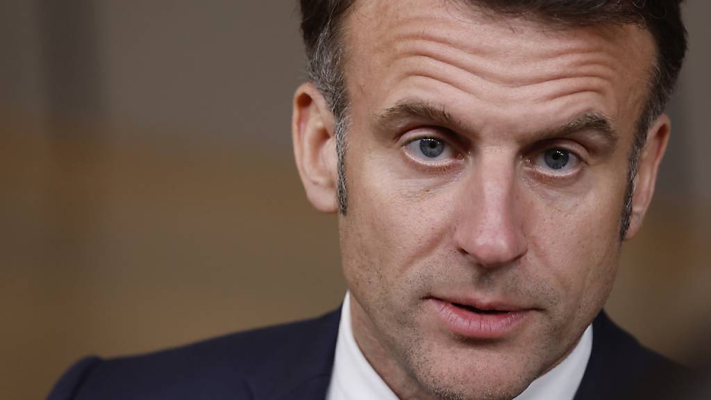 Macron fordert starke Massnahmen gegen russische Angriffe
