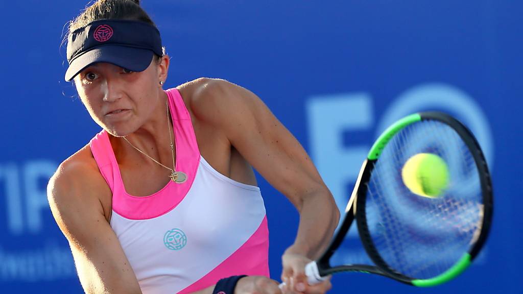 Leonie Küng bezog beim Wiederbeginn der WTA in der Qualifikation von Palermo gleich eine Niederlage