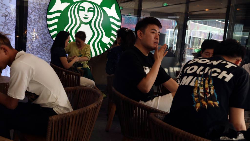 Starbucks betreibt in China rund 8000 Filialen. (Archivbild)