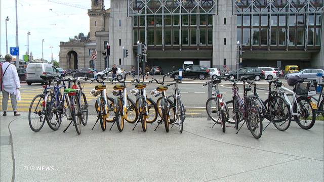 Velo-Chaos: 4 Vermieter buhlen in Zürich um Fahrergunst