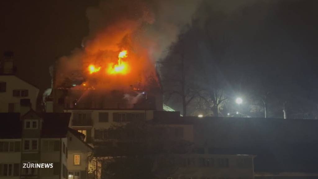 Grossbrand in Zürcher Altstadt: Freimaurer vermuten Brandstiftung