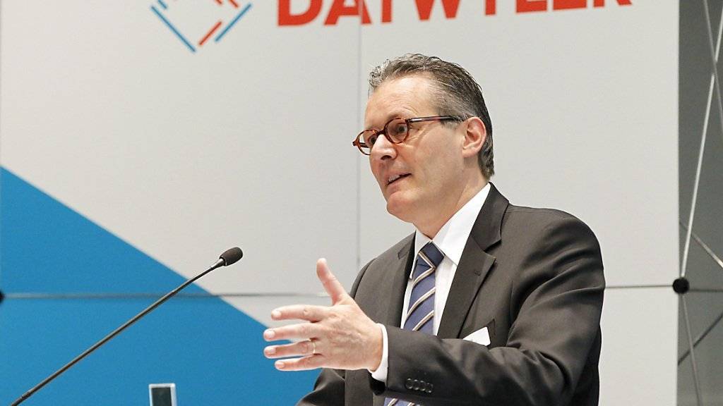 Erwartet, die Ziele für die EBIT-Marge 2015 erreicht zu haben: Dätwyler-Chef Paul Hälg.