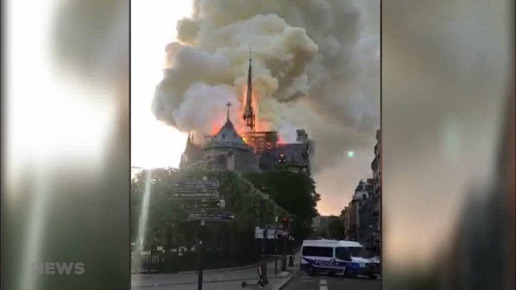 Grossbrand in der Kathedrale von Nantes: Verdacht auf Brandstiftung