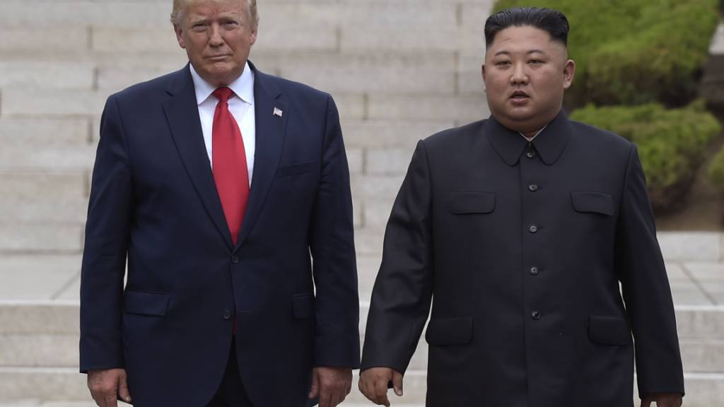 US-Präsident Donald Trump und Nordkorea unter der Führung von Kim Jong Un liefern sich einen neuen Schlagabtausch. (Archivbild)