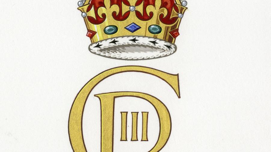 Das neue Monogramm von König Charles III.