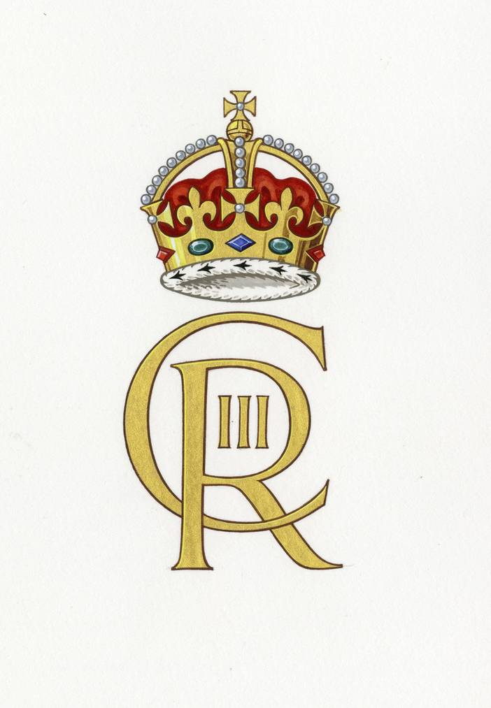 Das neue Monogramm von König Charles III.