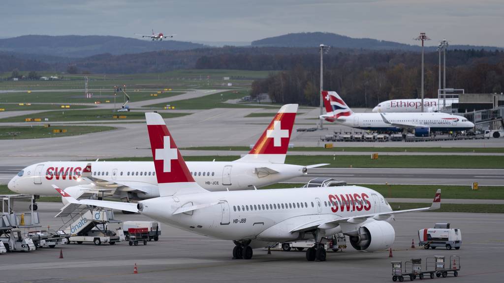 Warnstreik an Berliner Flughafen betrifft 1500 Swiss Passagiere