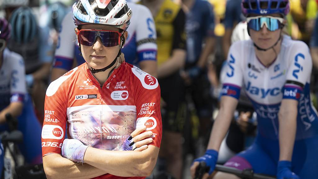 Elise Chabbey gewann 2023 die Bergpreiswertung der Tour de Suisse