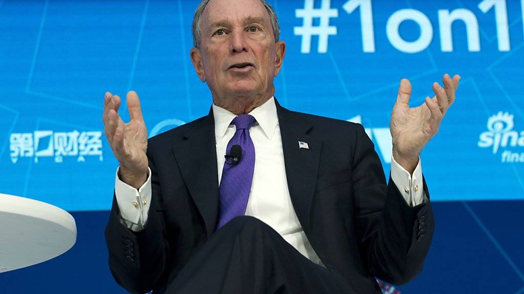 Der ursprünglich aus einfachen Verhältnissen stammende US-Milliardär Michael Bloomberg hat seiner einstigen Universität erneut eine grosszügige Geldspende zukommen lassen. (Archivbild)