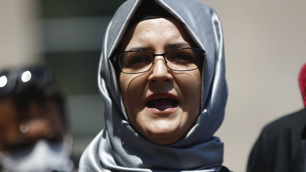 ARCHIV - Hatice Cengiz, die Verlobte des getöteten saudischen Journalisten Jamal Khashoggi. Foto: Emrah Gurel/AP/dpa