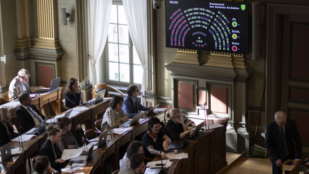Die Mehrheit des St. Galler Kantonsrats wollte die Honorare für Amtsärzte nicht erhöhen. (Archivbild)